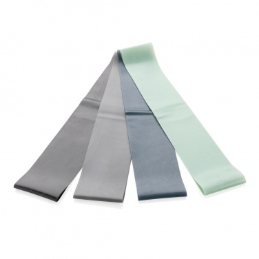 Logotrade reklamprodukter bild: 4-pack elastiska träningsband i fodral