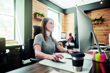 Logotrade presentreklam bild: Take away mugg rostfri