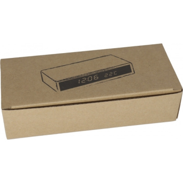 Logotrade kampanjprodukter bild: Skrivbordsklocka TRONDHEIM