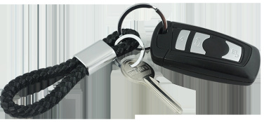 Logotrade reklamprodukter bild: Nyckelring 60912400