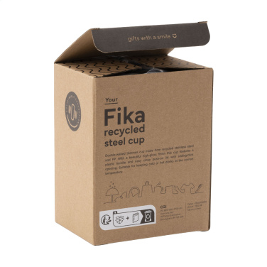 Logotrade kampanjprodukter bild: Fika RCS Recycled Steel Cup 400 ml termokopp