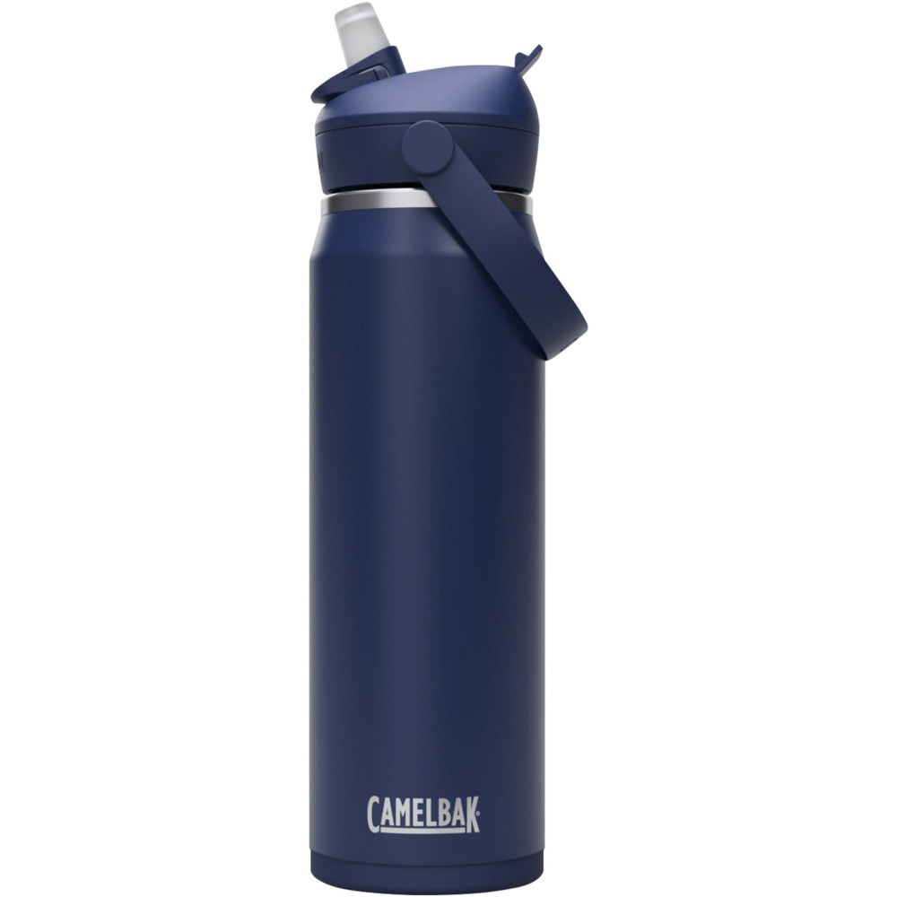 Logotrade presentreklam bild: Camelbak® Thrive Flip VSS 750 ml vattenflaska av rostfritt stål med flip-sugrör