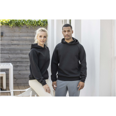 Logotrade profilprodukter bild: Danali unisex interlock sporttröja med huva