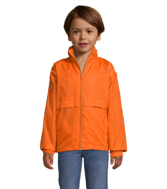 Logotrade reklamprodukter bild: SURF KIDS WINDBREAKER 210g