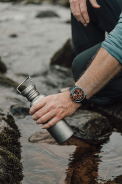 Logotrade presentreklam bild: Nordic Drift Trail Light Titanium vattenflaska 600 ml